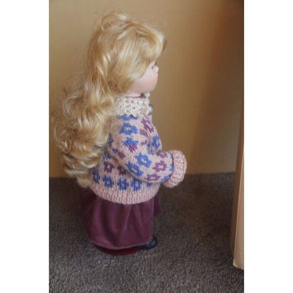 porcelain doll boyd elizabeth going to grandma goin dollstone as is 1998 girl - Picture 8 of 9